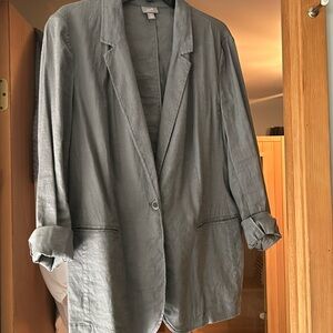 JJill linen blazer